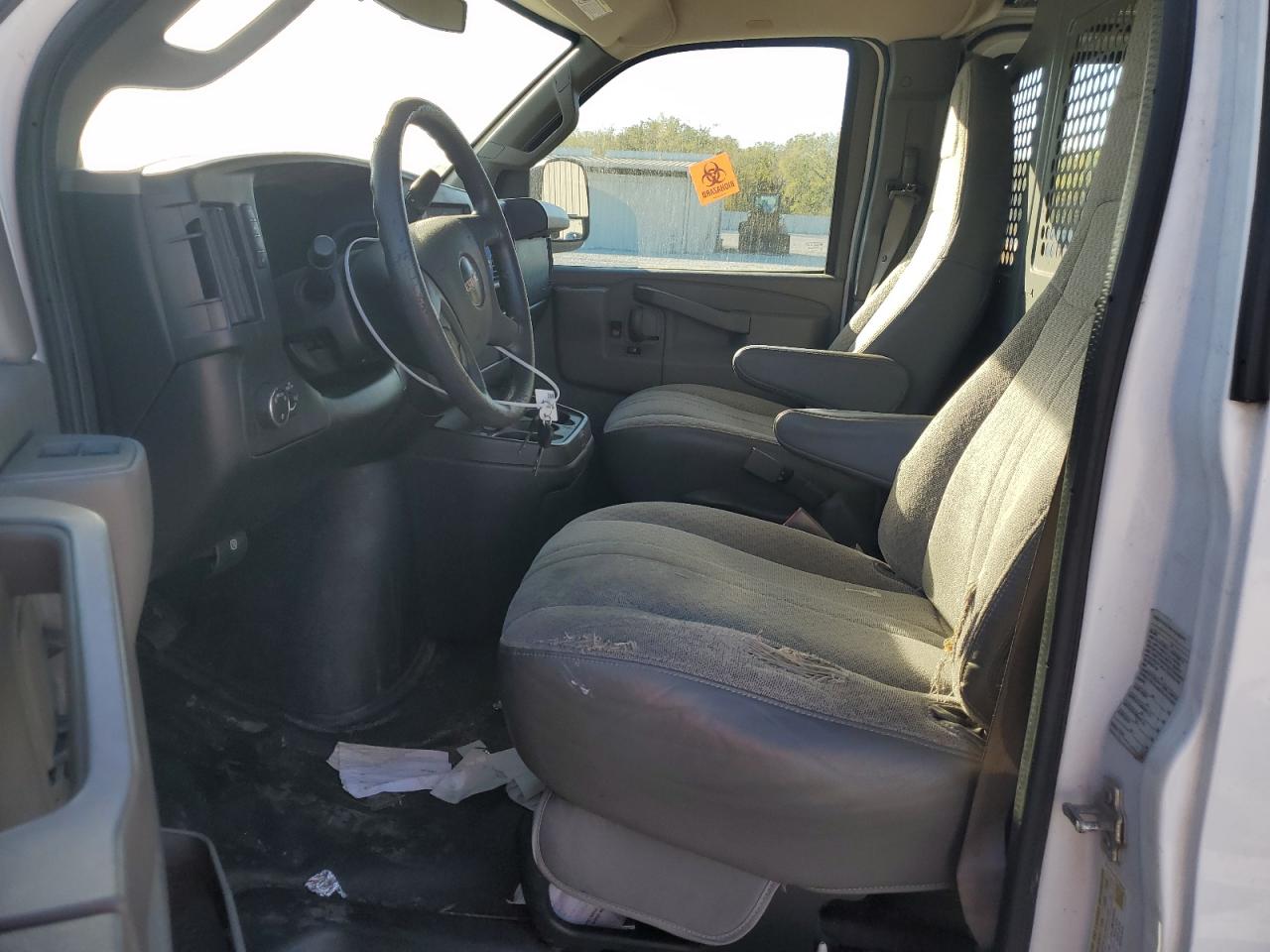 2017 GMC Savana VIN 1GTW7AFF6H1903640 Copart auction photo, mechanical / normal wear damage thumbnail 7