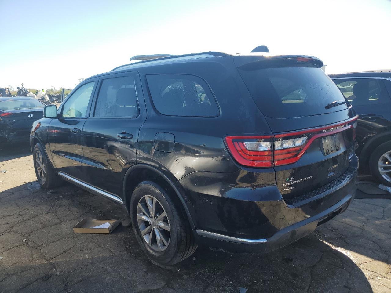 2015 Dodge Durango VIN 1C4RDJDG9FC244844 Copart auction photo, vandalism / side damage thumbnail 2