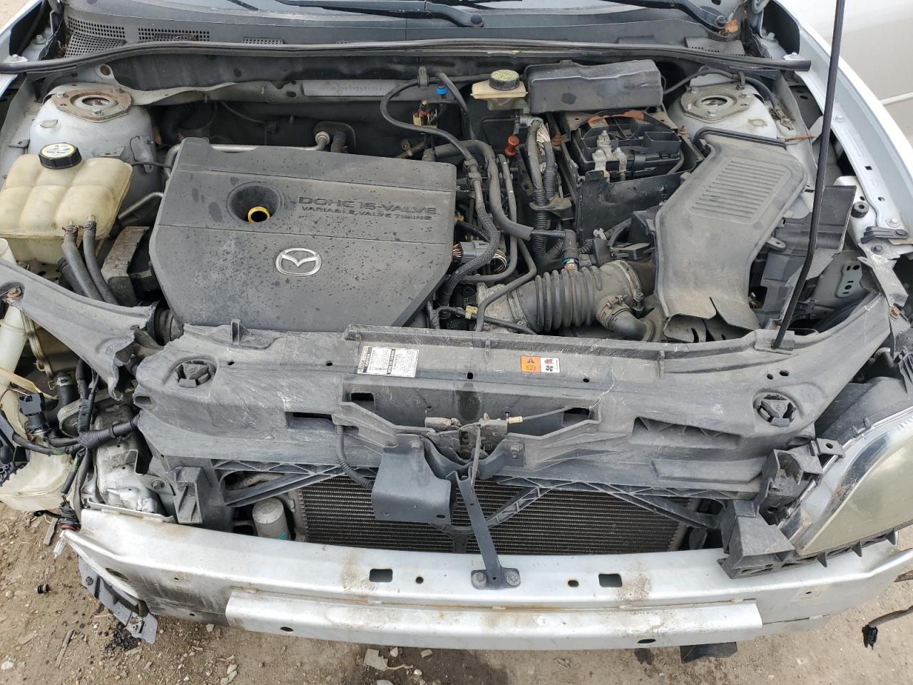 2007 Mazda 3 VIN JM1BK32F271621864 Copart auction photo, rear end / front end damage thumbnail 11