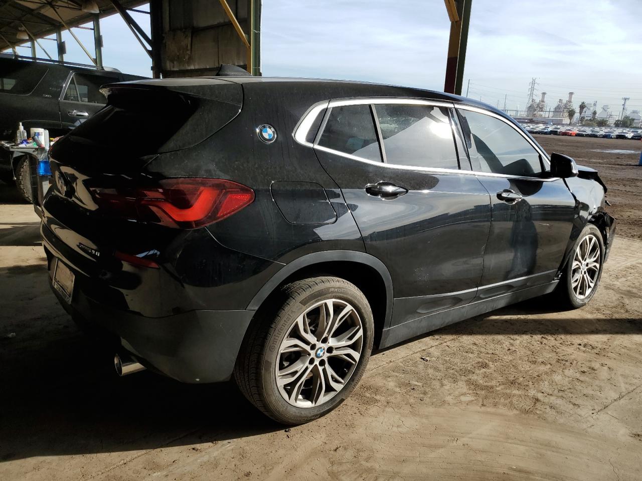 2021 BMW X2 VIN WBXYH9C06M5S30164 Copart auction photo, front end damage thumbnail 3
