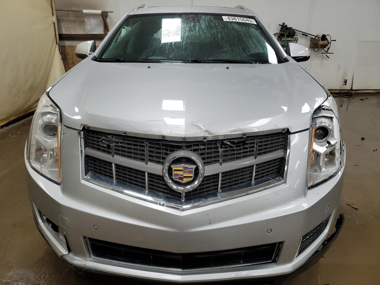 2011 Cadillac SRX VIN 3GYFNDEY2BS676666 Copart auction photo, side / front end damage thumbnail 5