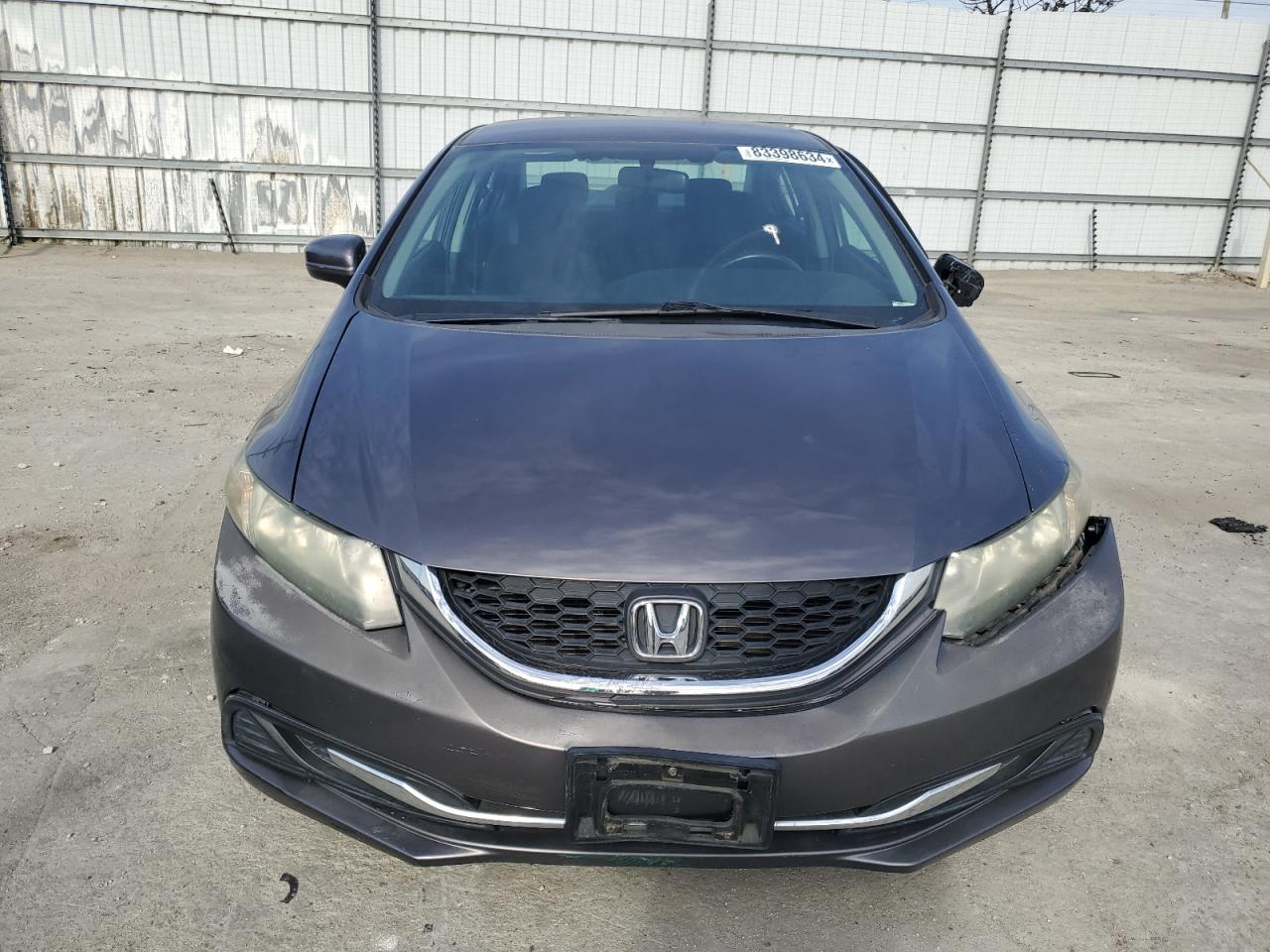 2015 Honda Civic VIN 19XFB2F55FE242947 Copart auction photo, all over / undercarriage damage thumbnail 5