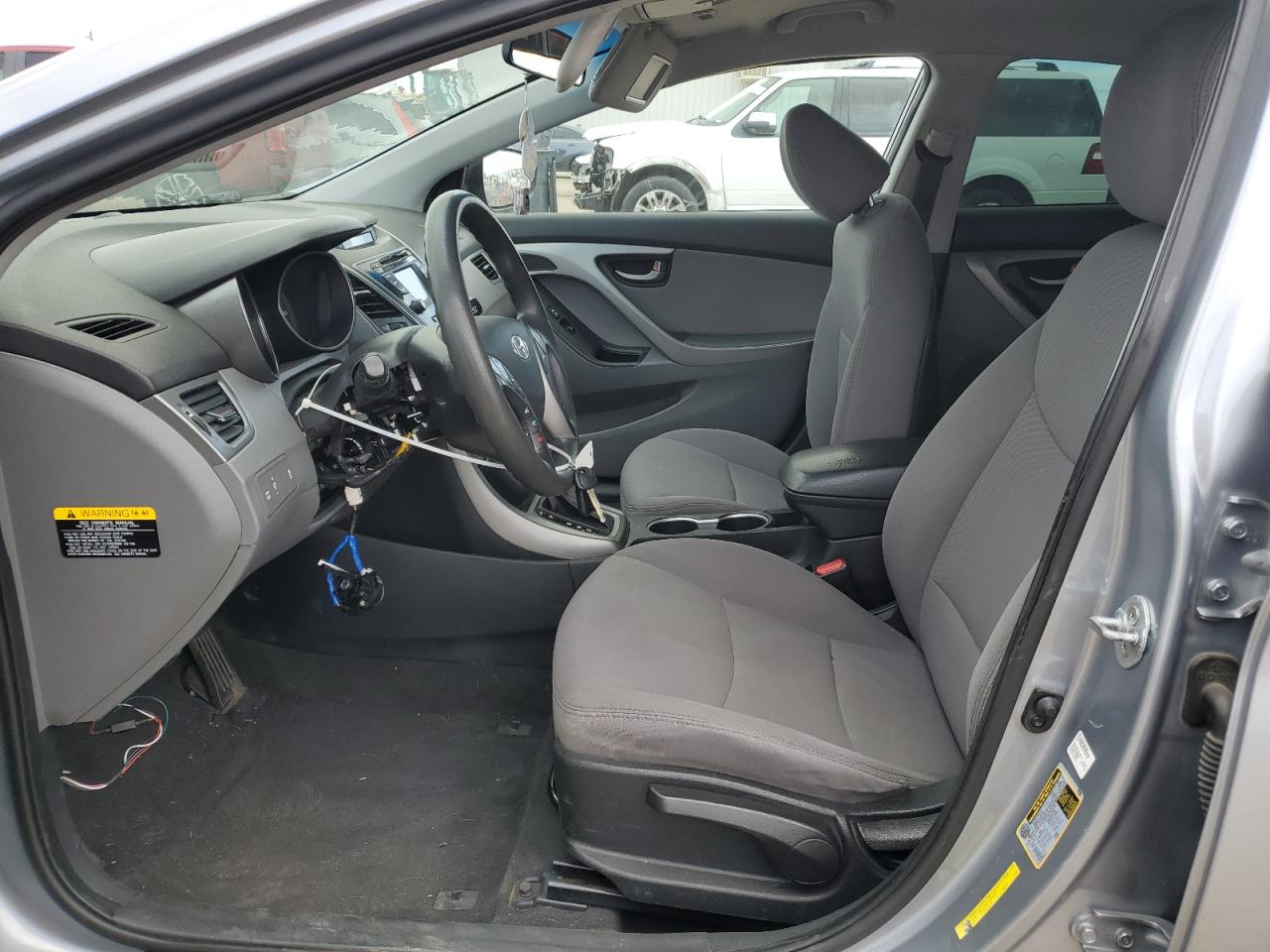 2015 Hyundai Elantra VIN 5NPDH4AE2FH585008 Copart auction photo, vandalism / front end damage thumbnail 7