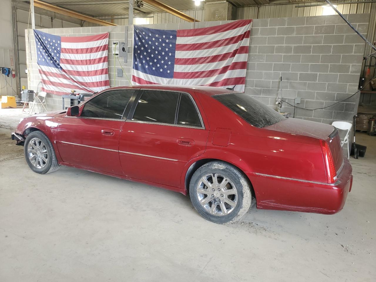 2008 Cadillac DTS VIN 1G6KD57Y18U143634 Copart auction photo, front end damage thumbnail 2