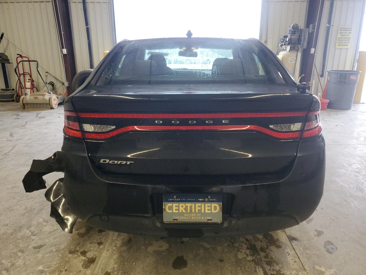 2016 Dodge Dart VIN 1C3CDFAA9GD531054 Copart auction photo, rear end / minor dent/scratches damage thumbnail 6
