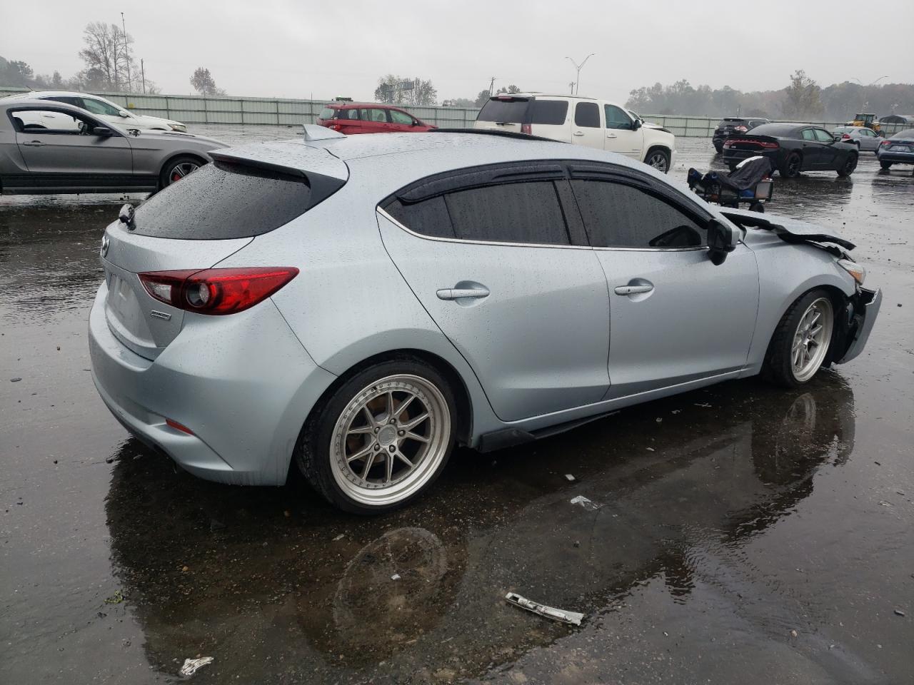 2018 Mazda 3 VIN 3MZBN1L30JM269746 Copart auction photo, front end damage thumbnail 3