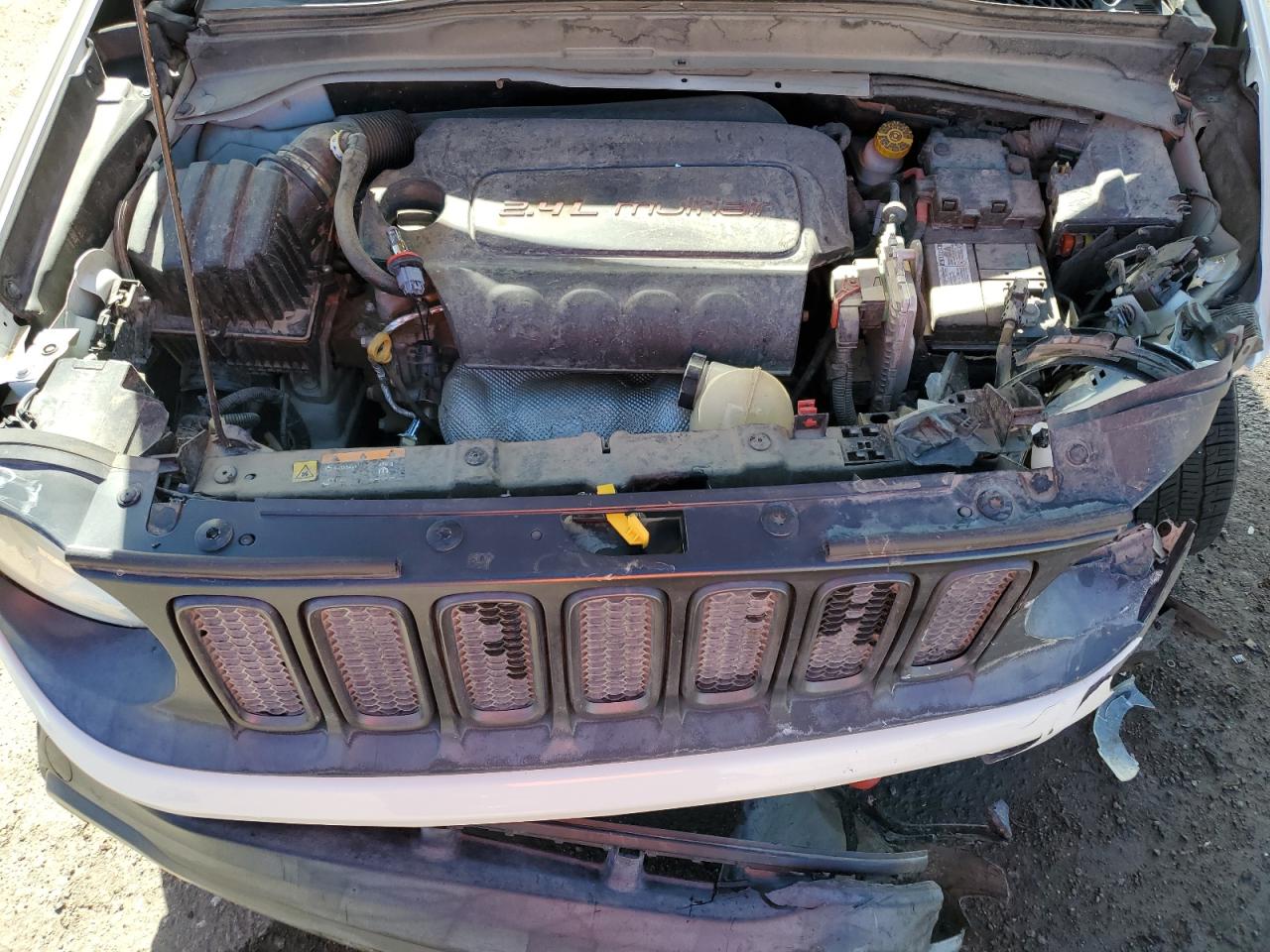 2017 Jeep Renegade VIN ZACCJBCB1HPE78131 Copart auction photo, all over damage thumbnail 12
