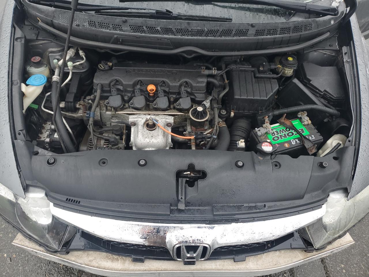 2009 Honda Civic VIN 19XFA163X9E018962 Copart auction photo, all over damage thumbnail 12