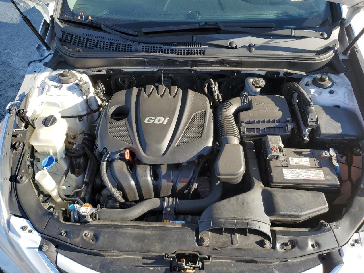 2014 Hyundai Sonata VIN 5NPEB4ACXEH837400 Copart auction photo, front end damage thumbnail 13
