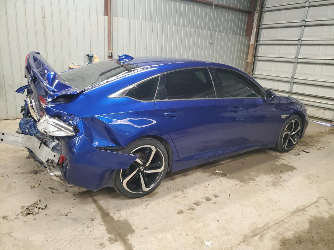 2020 Honda Accord VIN 1HGCV2F38LA009346 Copart auction photo, rear end damage thumbnail 3
