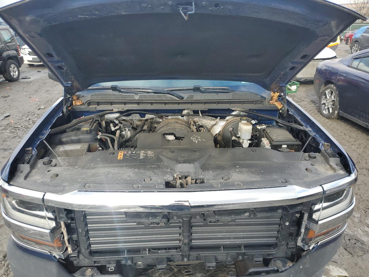2017 Chevrolet Silverado VIN 1GCNKNEH6HZ121876 Copart auction photo, front end damage thumbnail 11