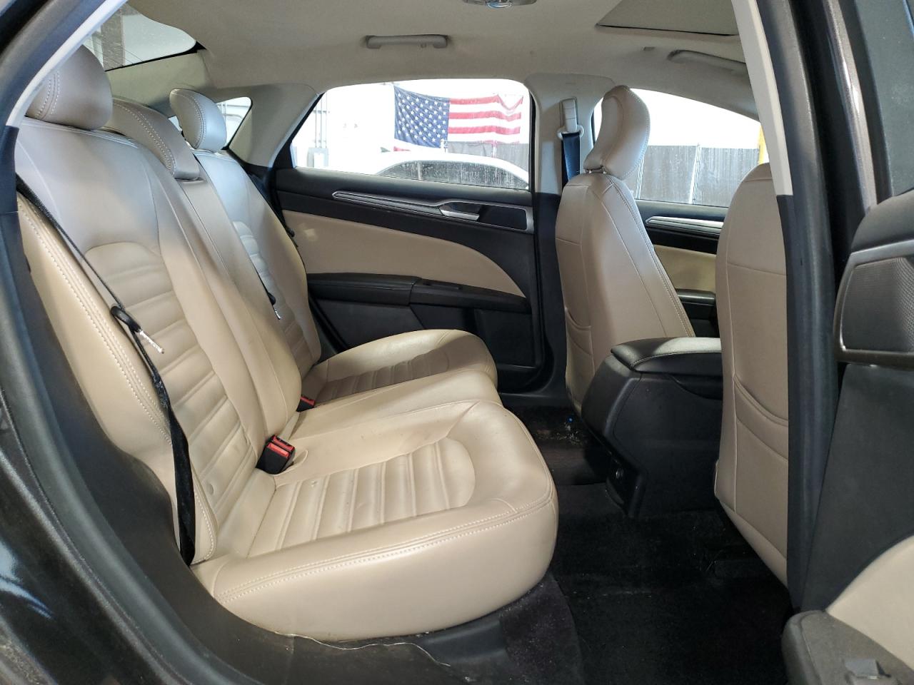 2017 Ford Fusion VIN 3FA6P0UU2HR136070 Copart auction photo, front end / side damage thumbnail 10
