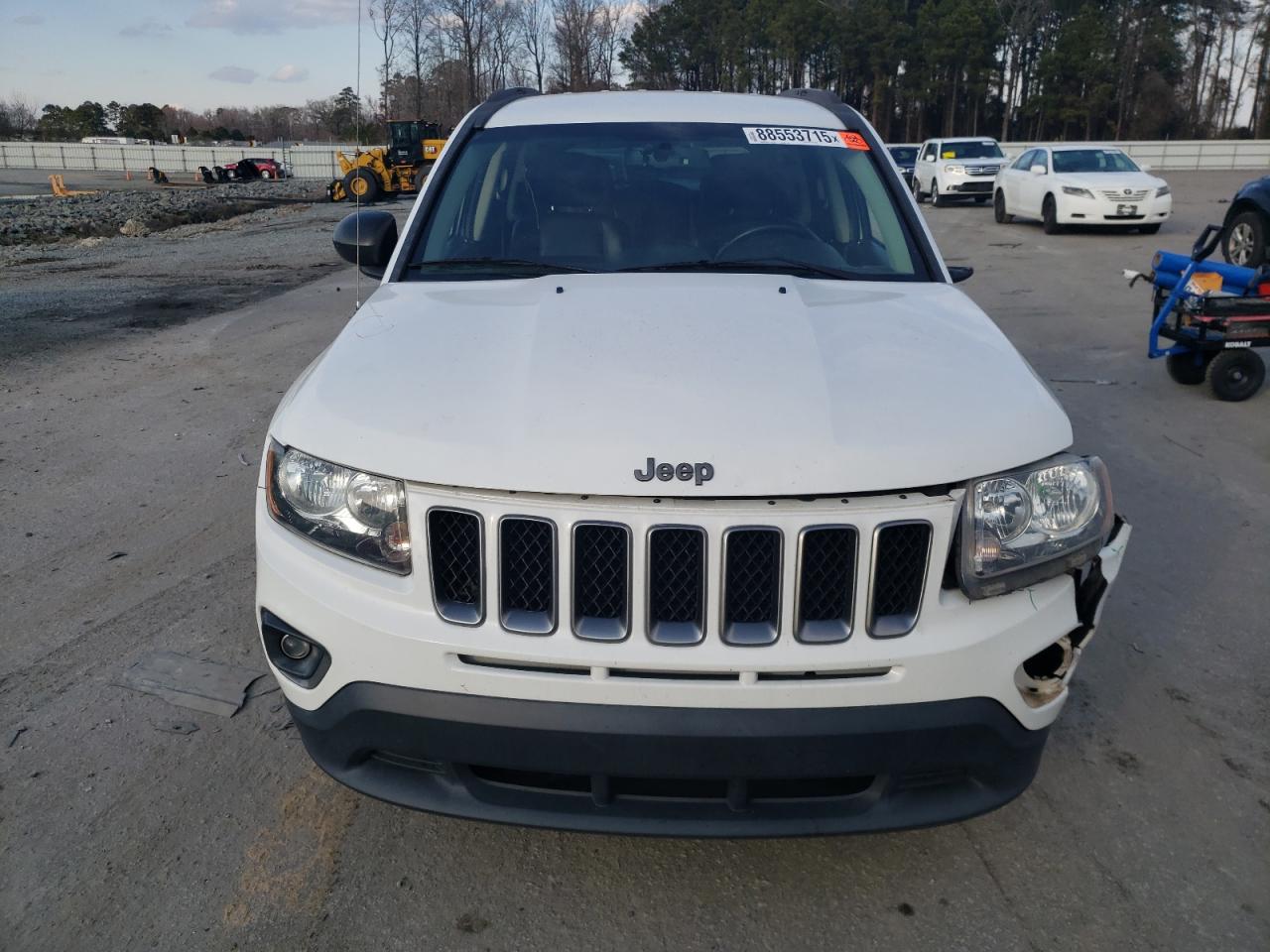 2017 Jeep Compass VIN 1C4NJCBA3HD187152 Copart auction photo, all over / frame damage damage thumbnail 5