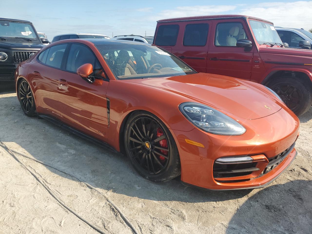 2022 Porsche Panamera VIN WP0AG2A71NL135145 Copart auction photo, water/flood damage thumbnail 4