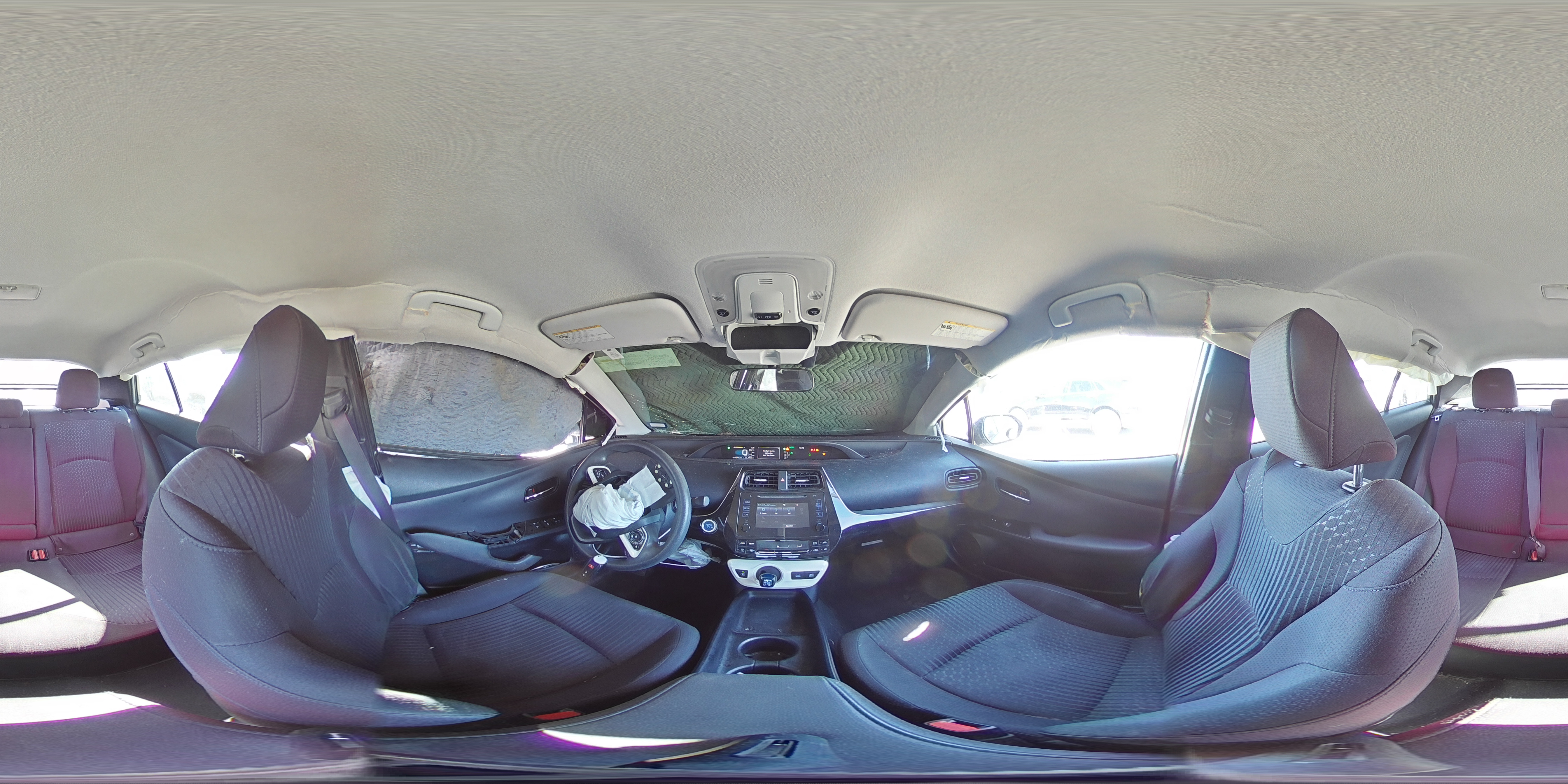 2016 Toyota Prius VIN JTDKARFU3G3025827 Copart auction photo, front end / side damage thumbnail 13