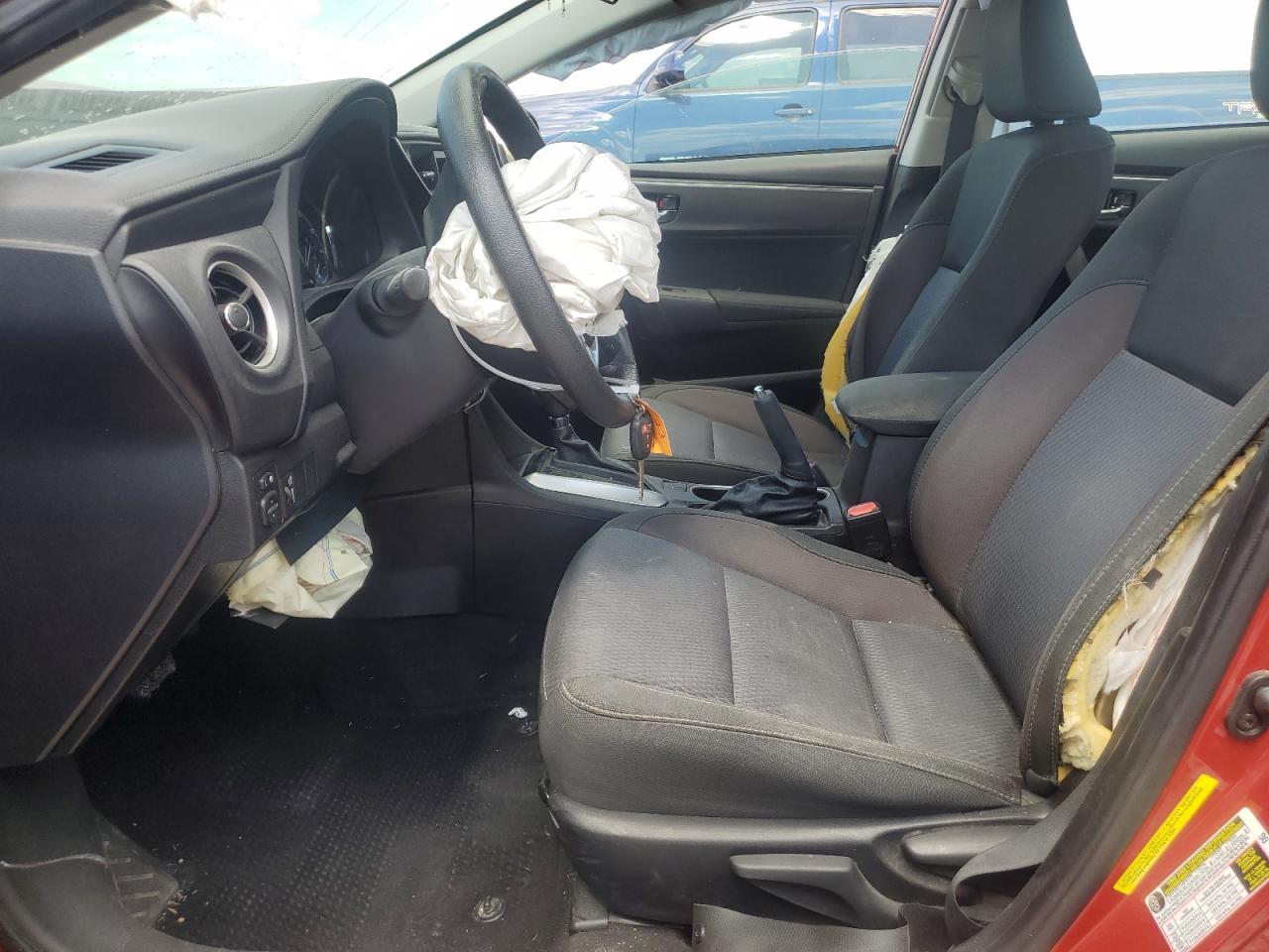2017 Toyota Corolla VIN 5YFBURHE0HP574097 Copart auction photo, front end damage thumbnail 7