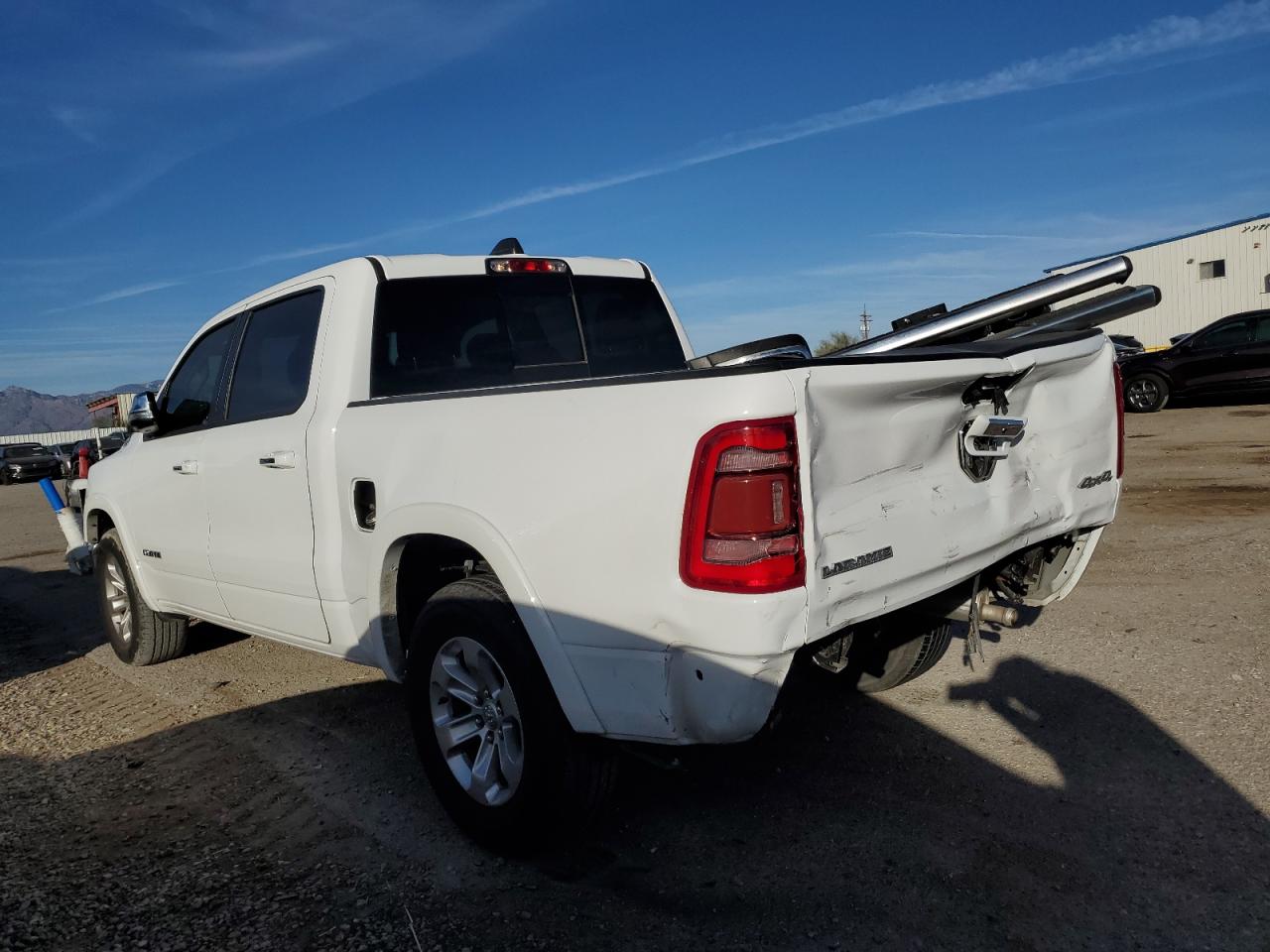 2021 RAM 1500 VIN 1C6SRFJT9MN688090 Copart auction photo, rear end damage thumbnail 2
