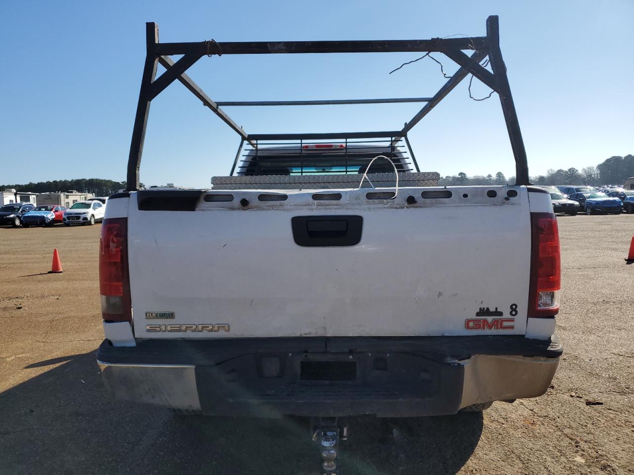 2011 GMC Sierra VIN 1GTN1TEA3BZ274328 Copart auction photo, front end / rear end damage thumbnail 6