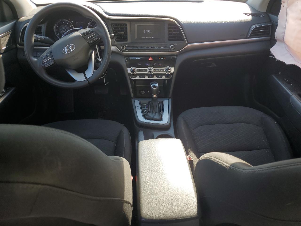 2020 Hyundai Elantra VIN 5NPD74LF5LH539743 Copart auction photo, side damage thumbnail 8