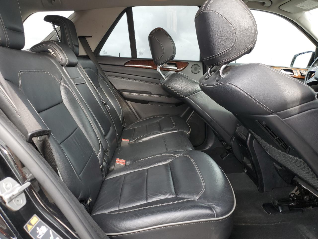 2013 Mercedes-Benz M-klasse VIN 4JGDA5JB8DA123889 Copart auction photo, front end / side damage thumbnail 12