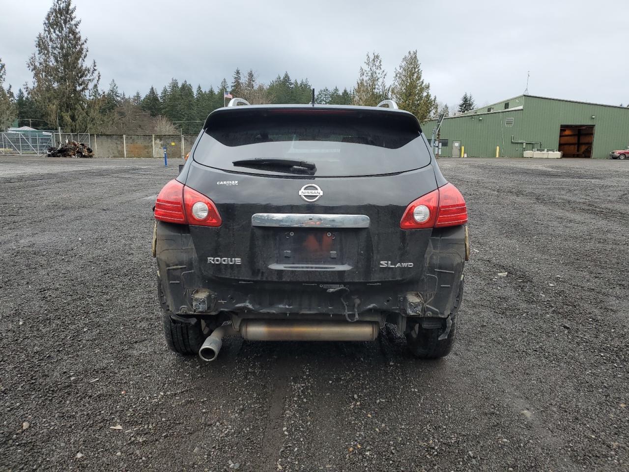 2013 Nissan Rogue VIN JN8AS5MV2DW653969 Copart auction photo, rear end / front end damage thumbnail 6