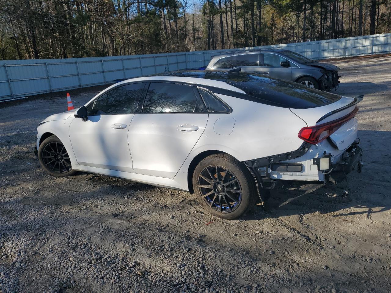 2022 KIA K5 VIN 5XXG34J23NG145097 Copart auction photo, front end / rear end damage thumbnail 2