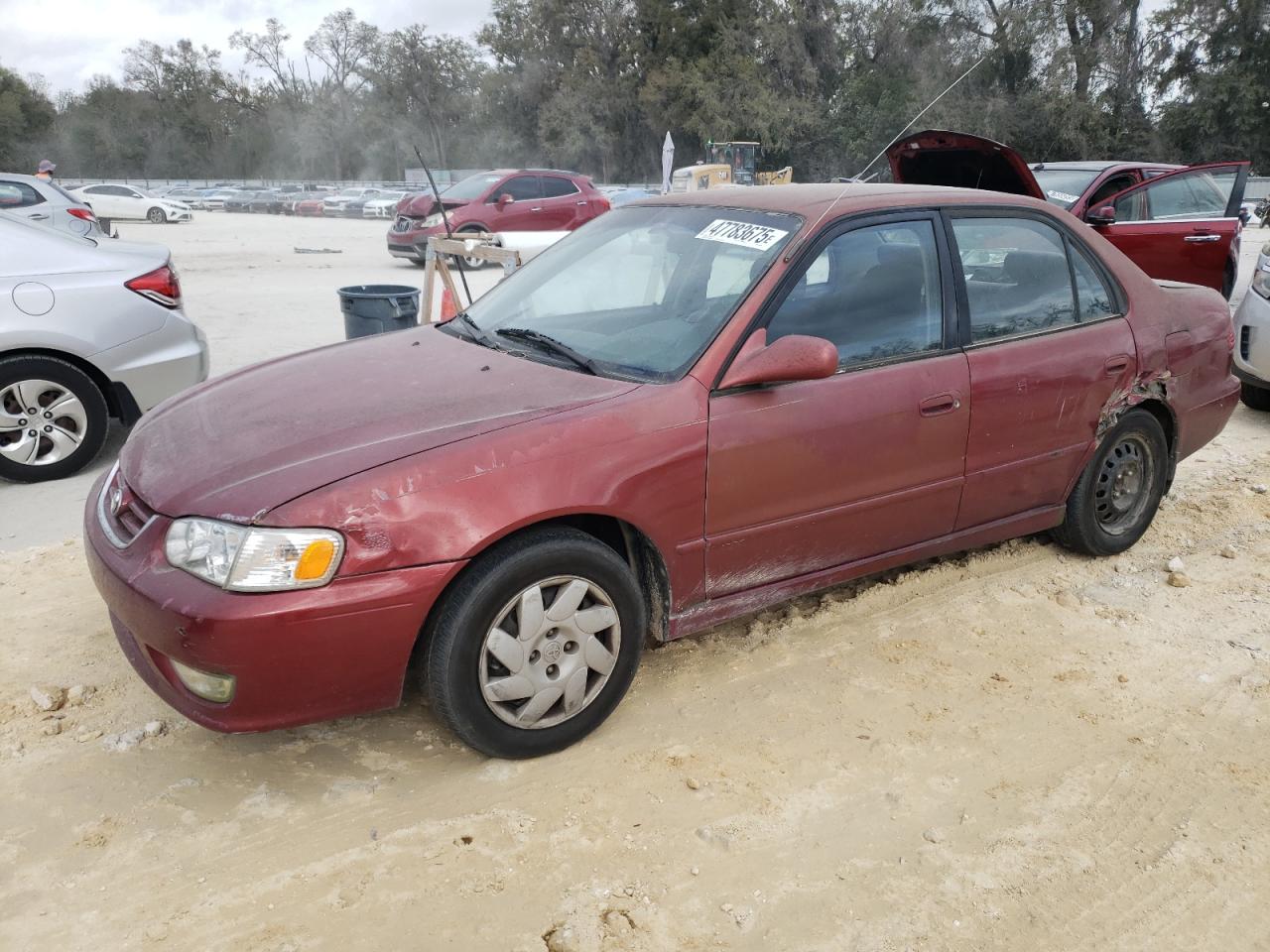 2001 Toyota Corolla VIN 2T1BR12E11C490100