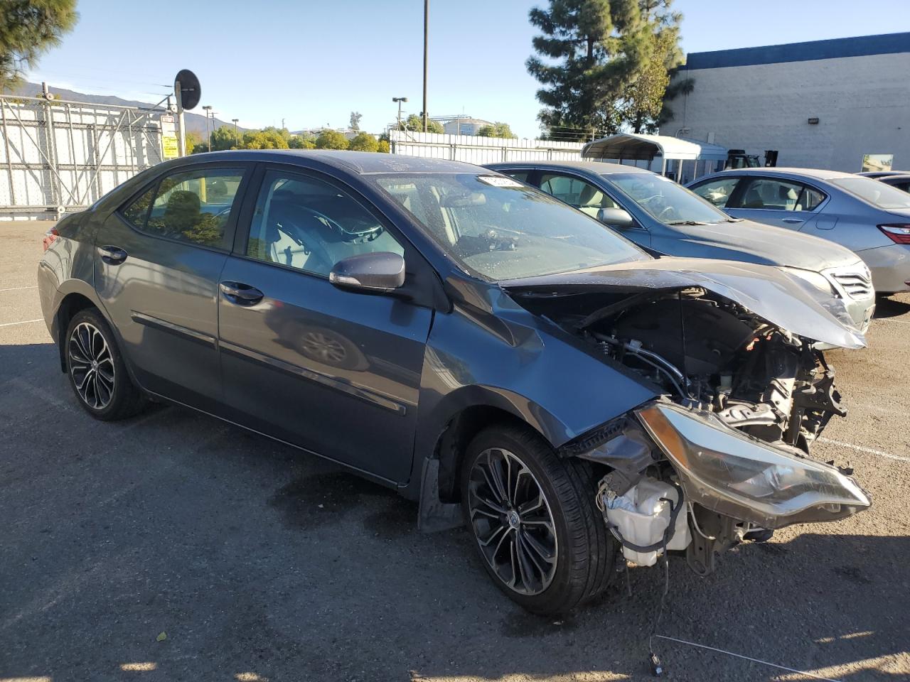 2016 Toyota Corolla VIN 5YFBURHEXGP554115 Copart auction photo, all over / mechanical damage thumbnail 4