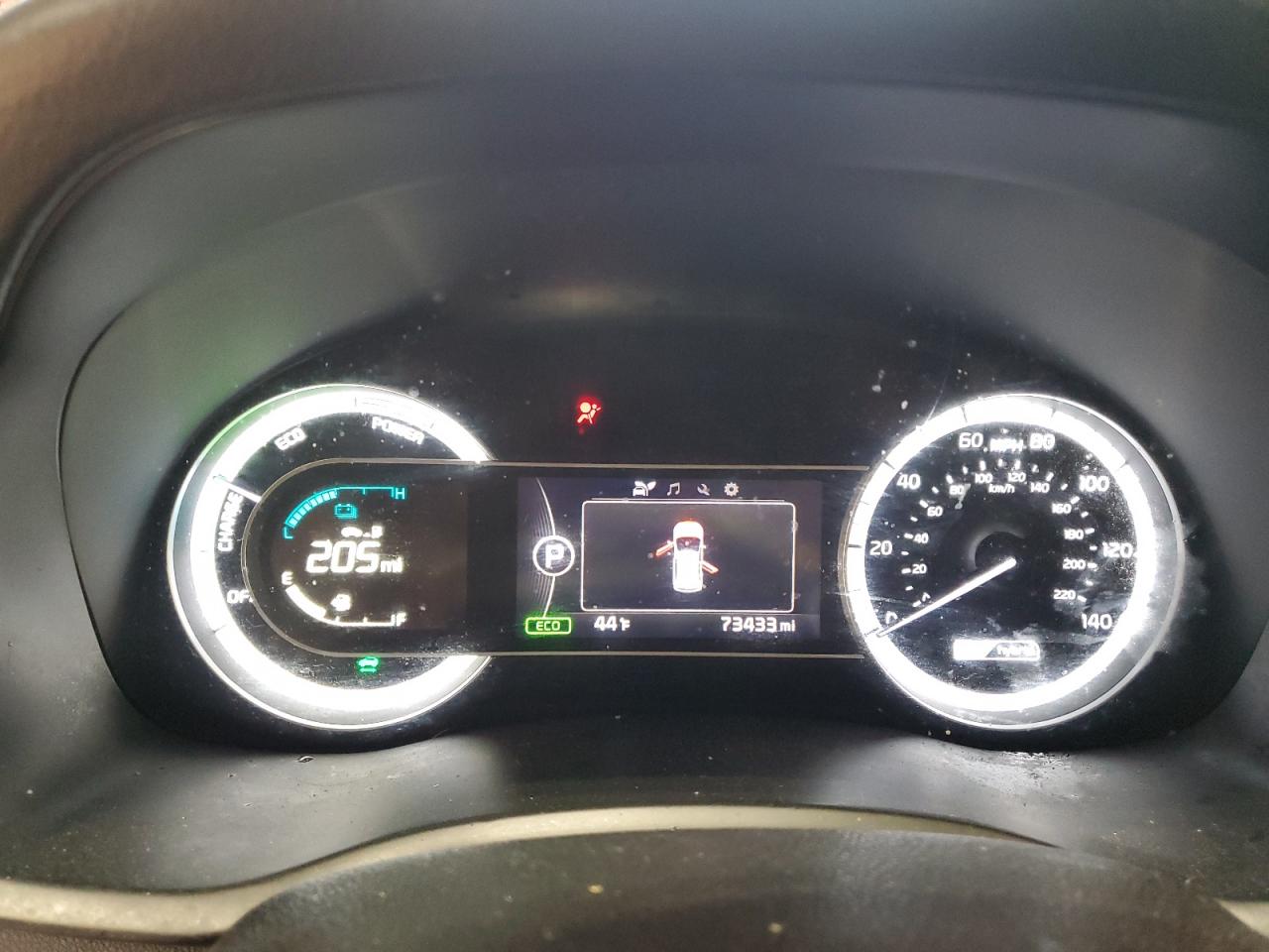 2019 KIA Niro VIN KNDCB3LC0K5282662 Copart auction photo, front end damage thumbnail 9