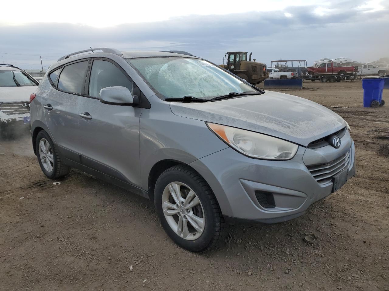 2011 Hyundai Tucson VIN KM8JUCAC2BU159855 Copart auction photo, front end damage thumbnail 4