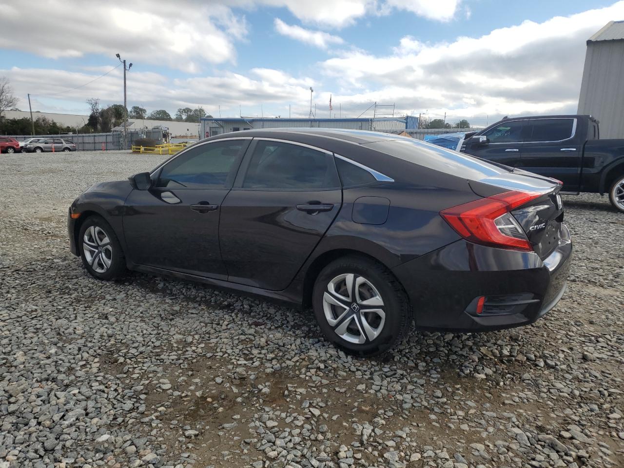 2016 Honda Civic VIN 19XFC2F54GE227614 Copart auction photo, front end damage thumbnail 2