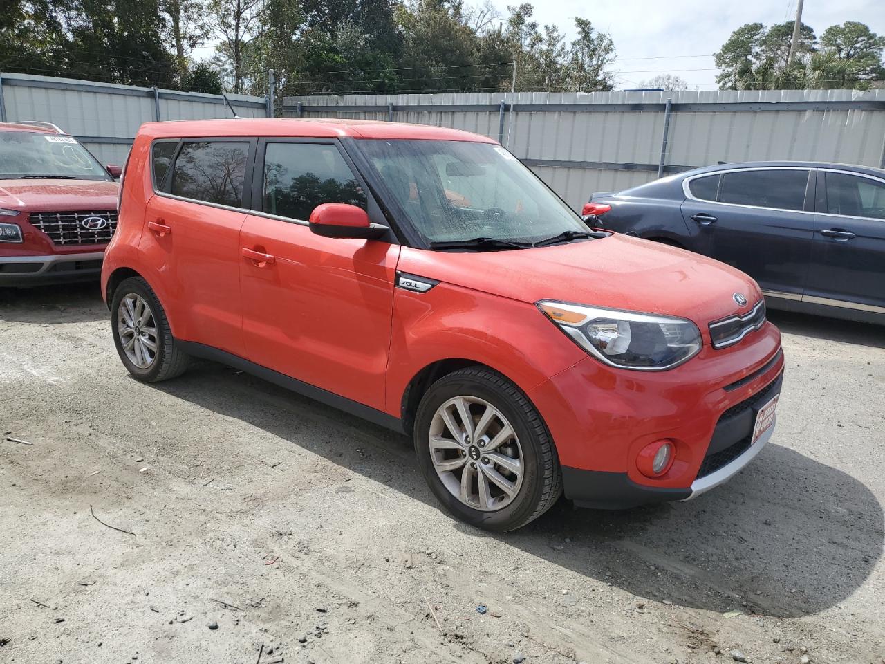 2018 KIA Soul VIN KNDJP3A57J7577306 Copart auction photo, mechanical damage thumbnail 4