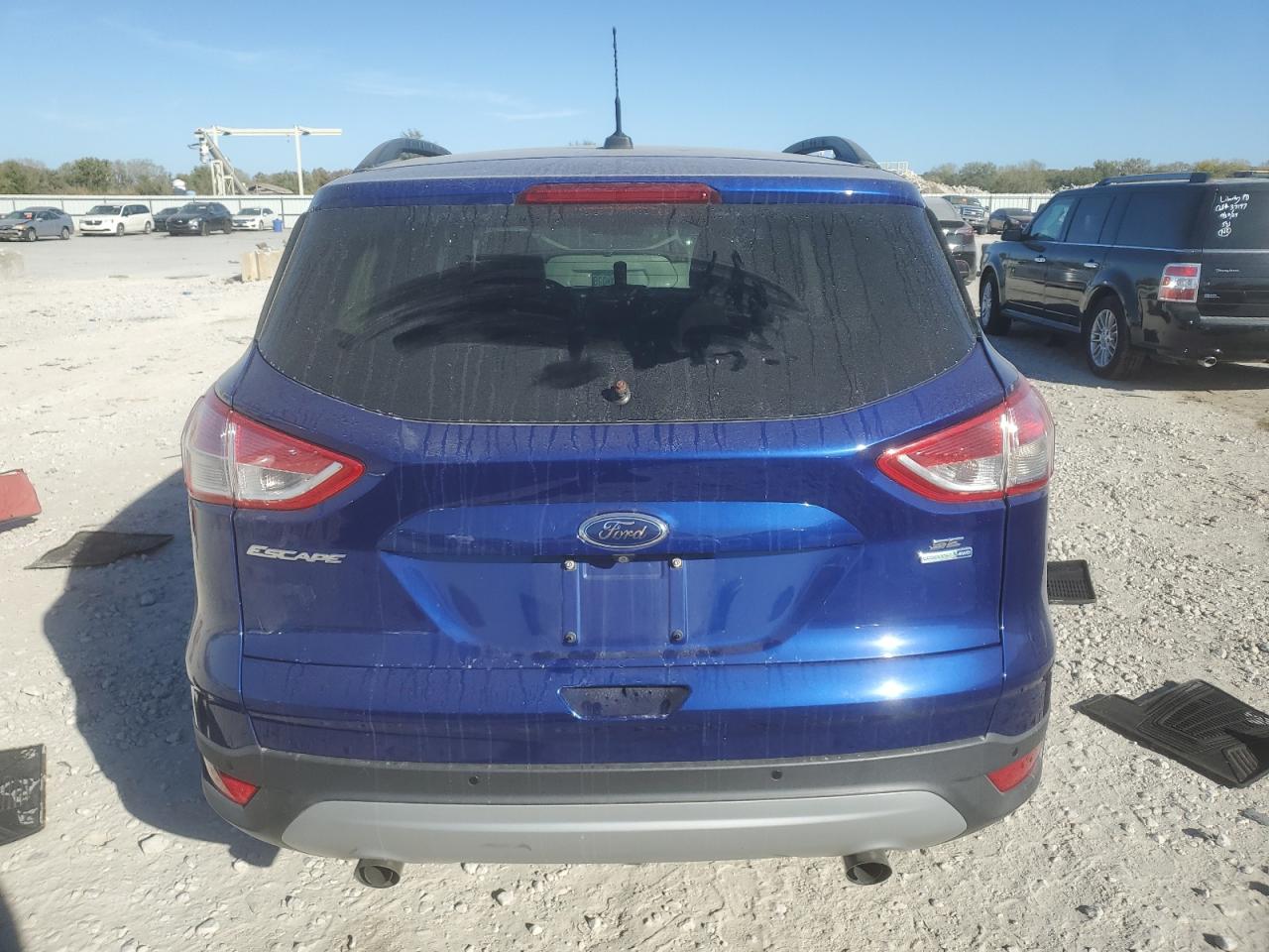 2014 Ford Escape VIN 1FMCU9GX7EUB00732 Copart auction photo, hail damage thumbnail 6