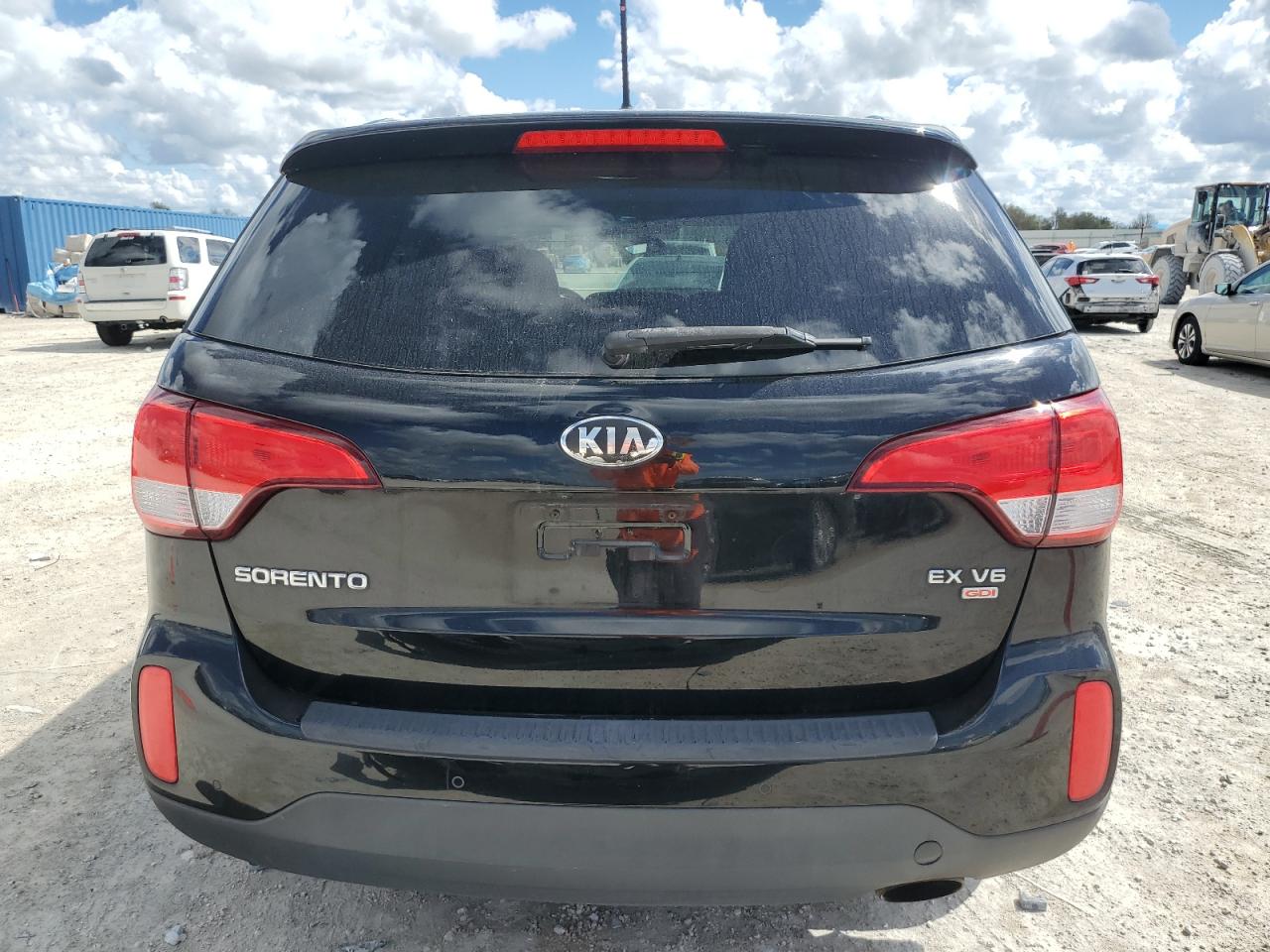 2014 KIA Sorento VIN 5XYKU4A70EG534312 Copart auction photo, front end damage thumbnail 6