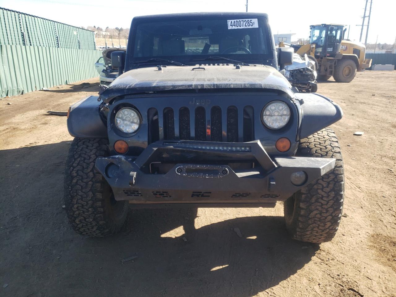 2008 Jeep Wrangler VIN 1J4GA69108L501632 Copart auction photo, front end damage thumbnail 5