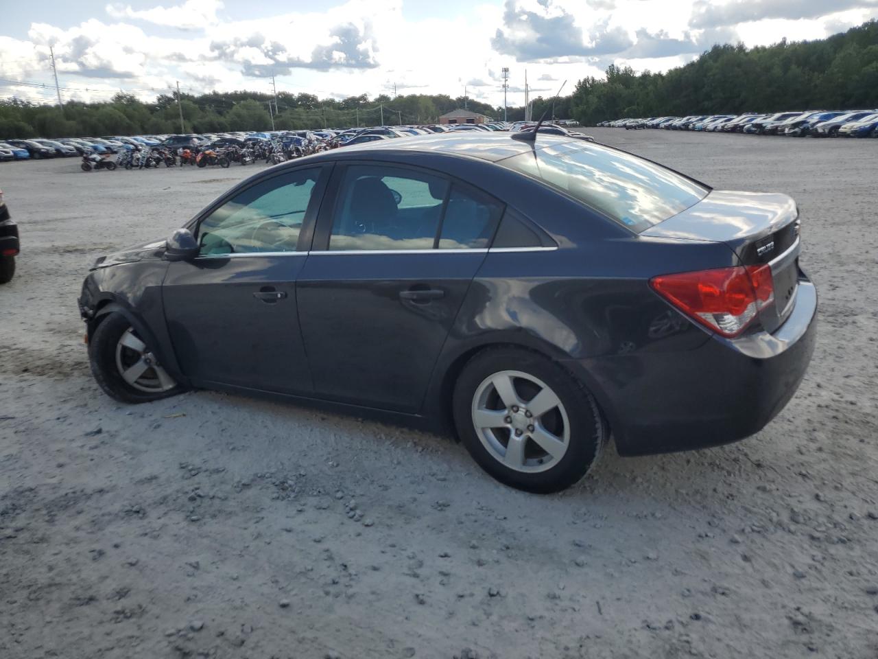 2014 Chevrolet Cruze VIN 1G1PC5SB0E7308634 Copart auction photo, front end / undercarriage damage thumbnail 2