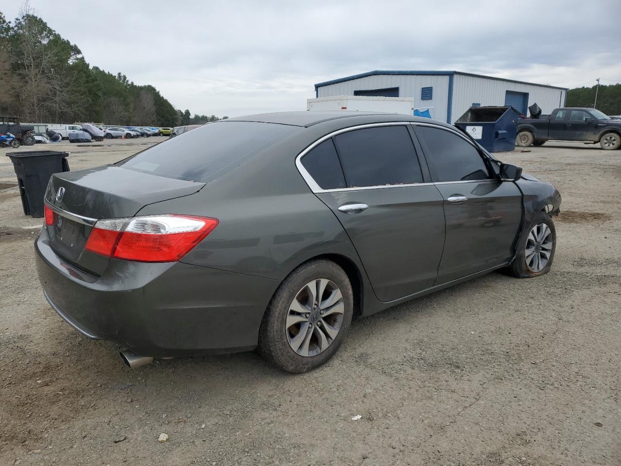 2014 Honda Accord VIN 1HGCR2F38EA201003 Copart auction photo, front end / minor dent/scratches damage thumbnail 3