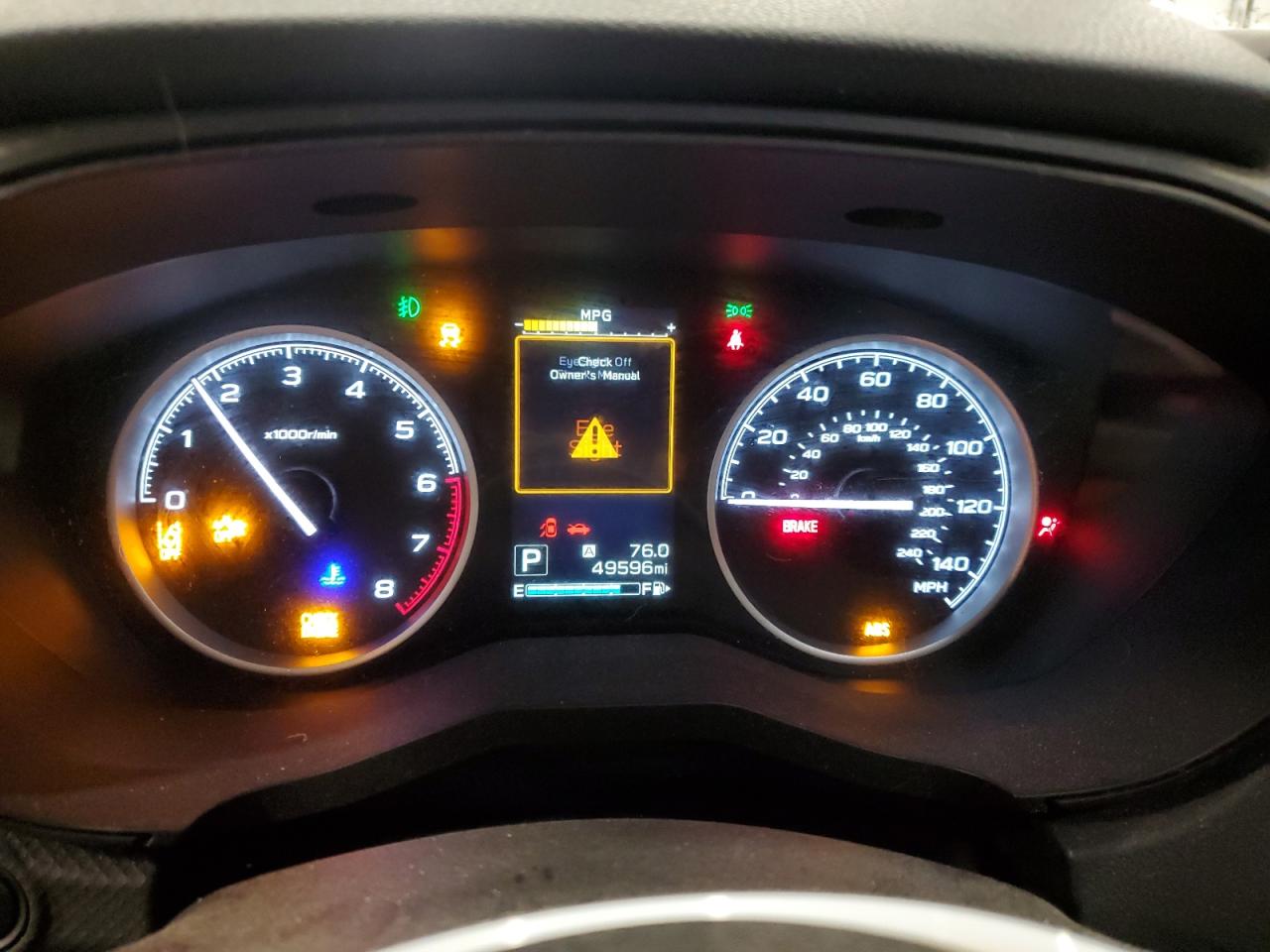 2019 Subaru Forester VIN JF2SKAEC0KH572476 Copart auction photo, front end / side damage thumbnail 9