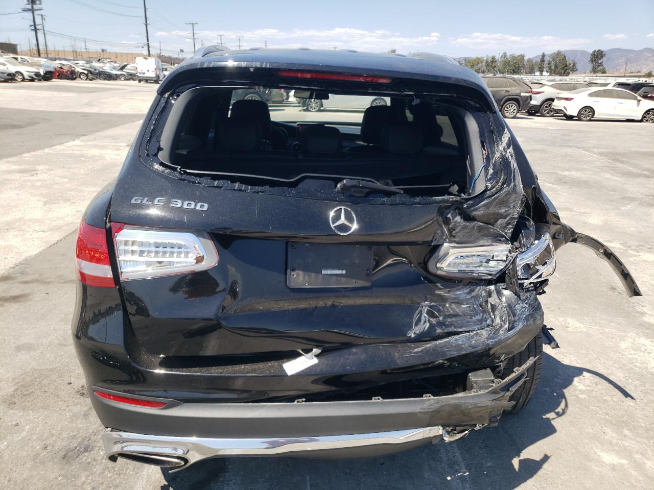 2019 Mercedes-Benz GLC VIN WDC0G4JB8KV164423 Copart auction photo, all over damage thumbnail 6