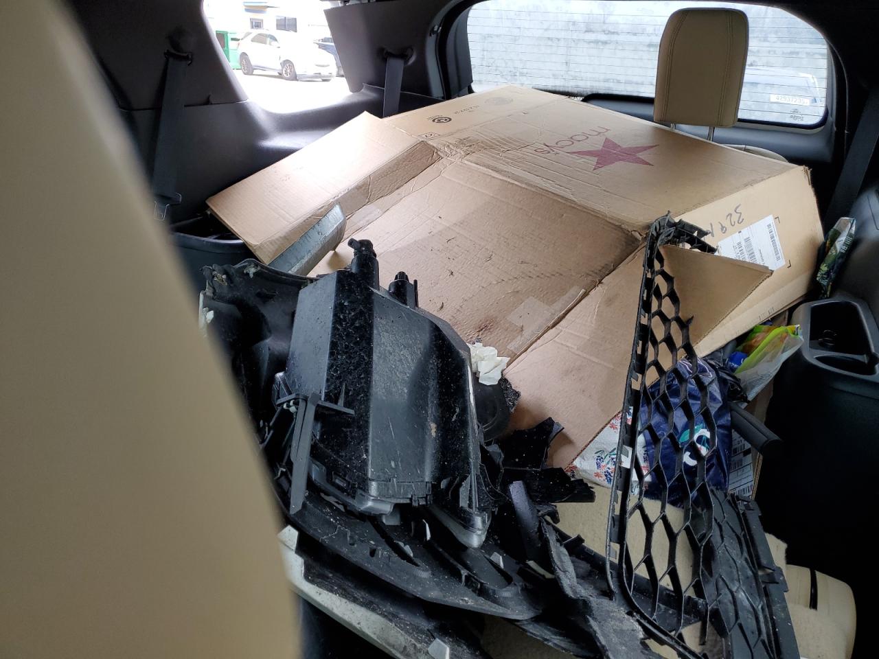 2016 Ford Explorer VIN 1FM5K7D82GGA70007 Copart auction photo, front end / rear end damage thumbnail 10