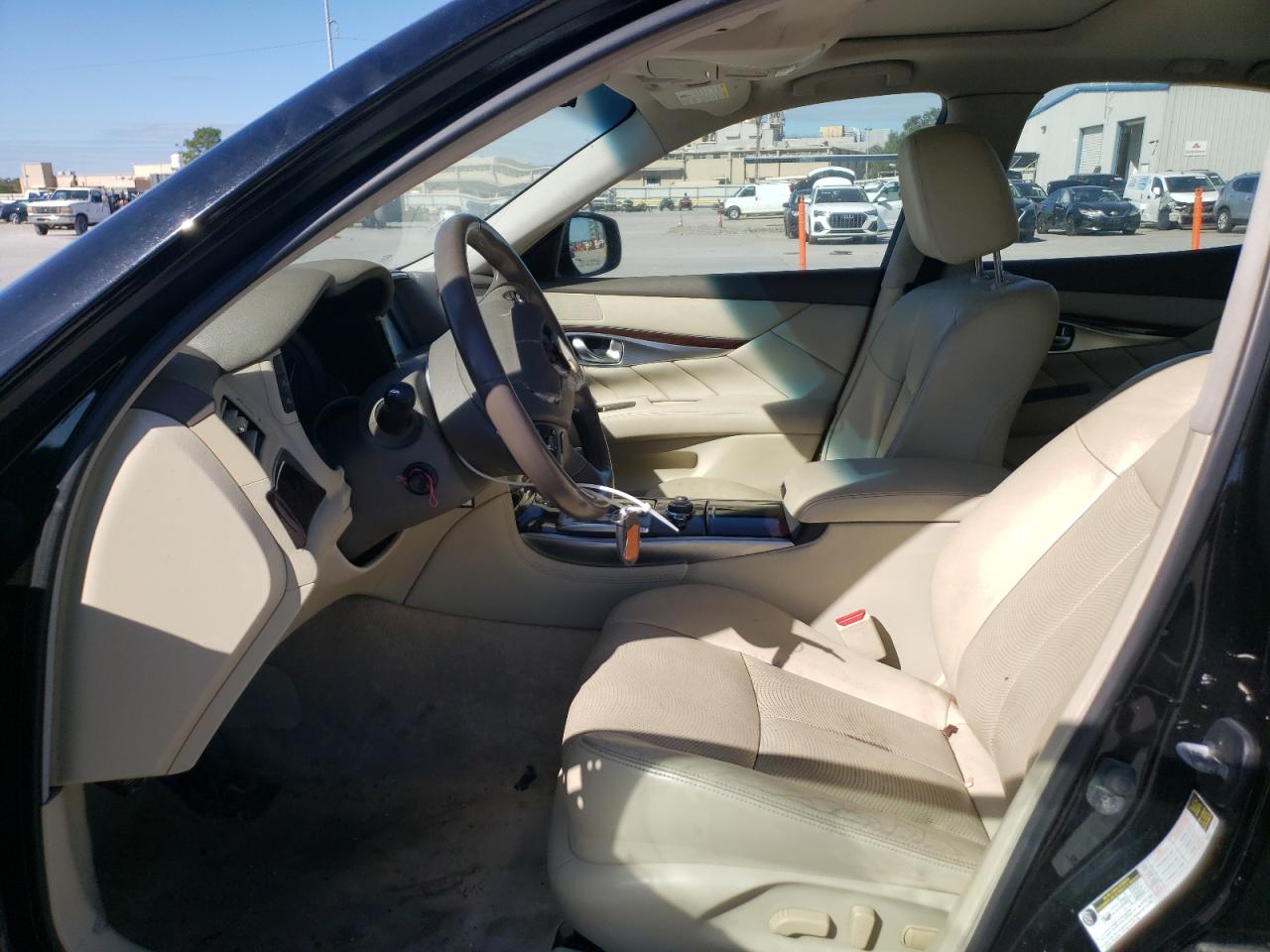 2015 Infiniti Q70 VIN JN1BY1AR4FM561343 Copart auction photo, all over / frame damage damage thumbnail 7