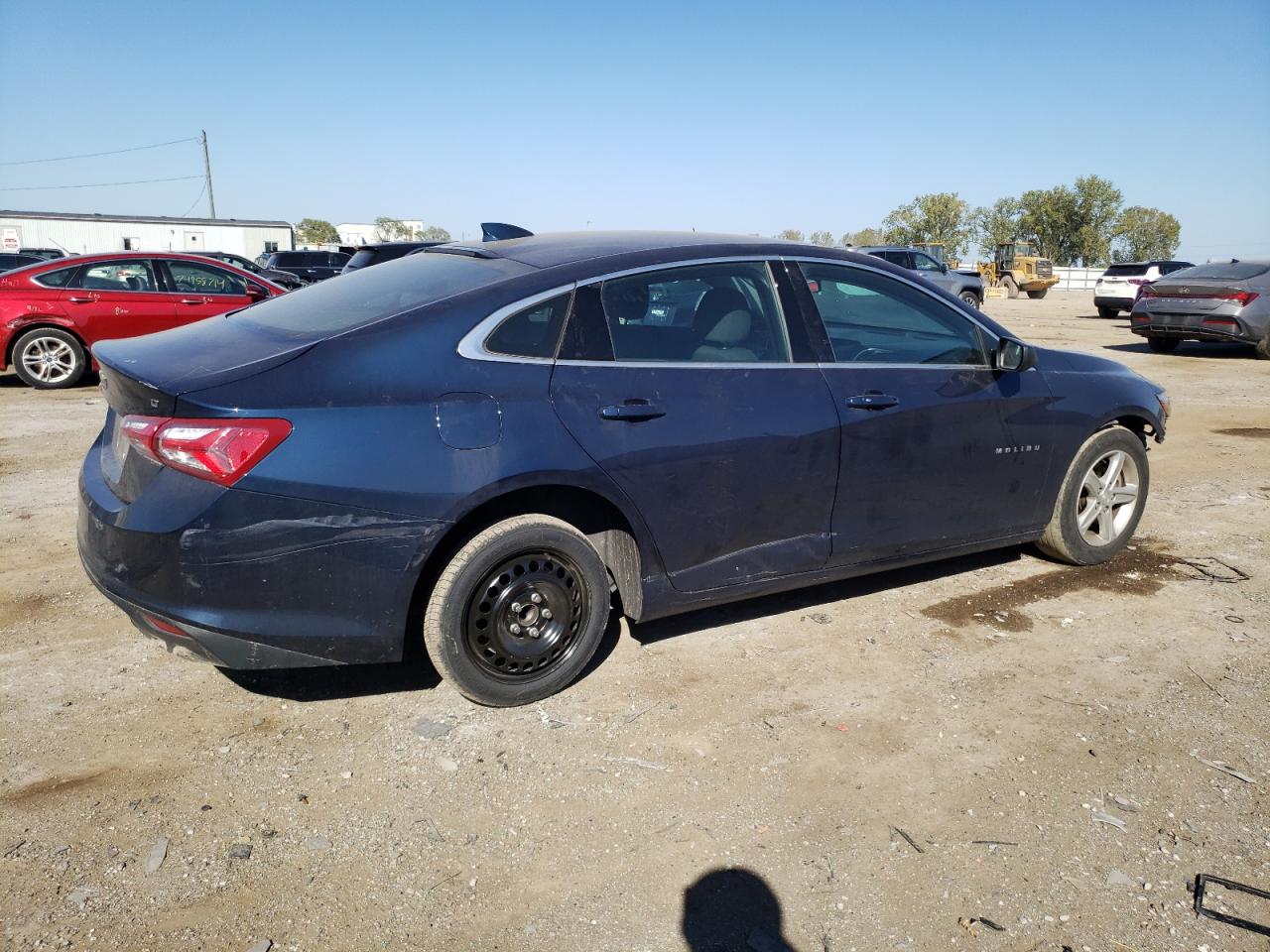 2022 Chevrolet Malibu VIN 1G1ZD5ST0NF141003 Copart auction photo, front end / side damage thumbnail 3