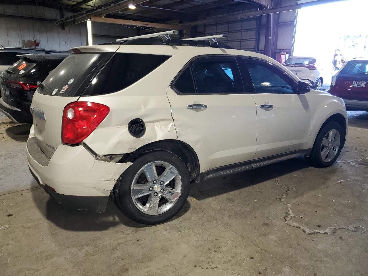 2014 Chevrolet Equinox VIN 1GNFLFEK9EZ105600 Copart auction photo, rear end / undercarriage damage thumbnail 3