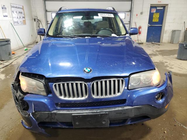 2008 BMW X3 VIN WBXPC93428WJ02985 Copart auction photo, front end / rear end damage thumbnail 5