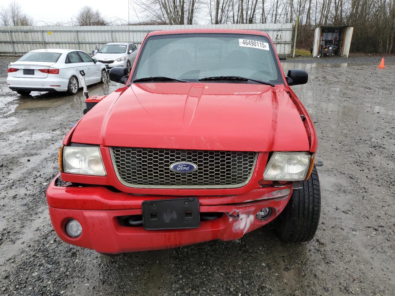 2002 Ford Ranger VIN 1FTZR45E82PA76570 Copart auction photo, side / front end damage thumbnail 5