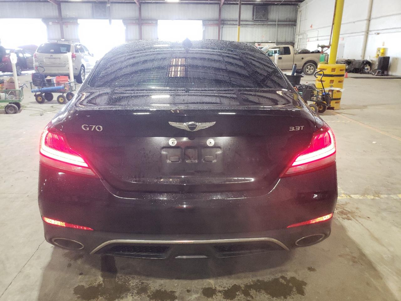 2019 Genesis G70 VIN KMTG34LE1KU019917 Copart auction photo, front end damage thumbnail 6