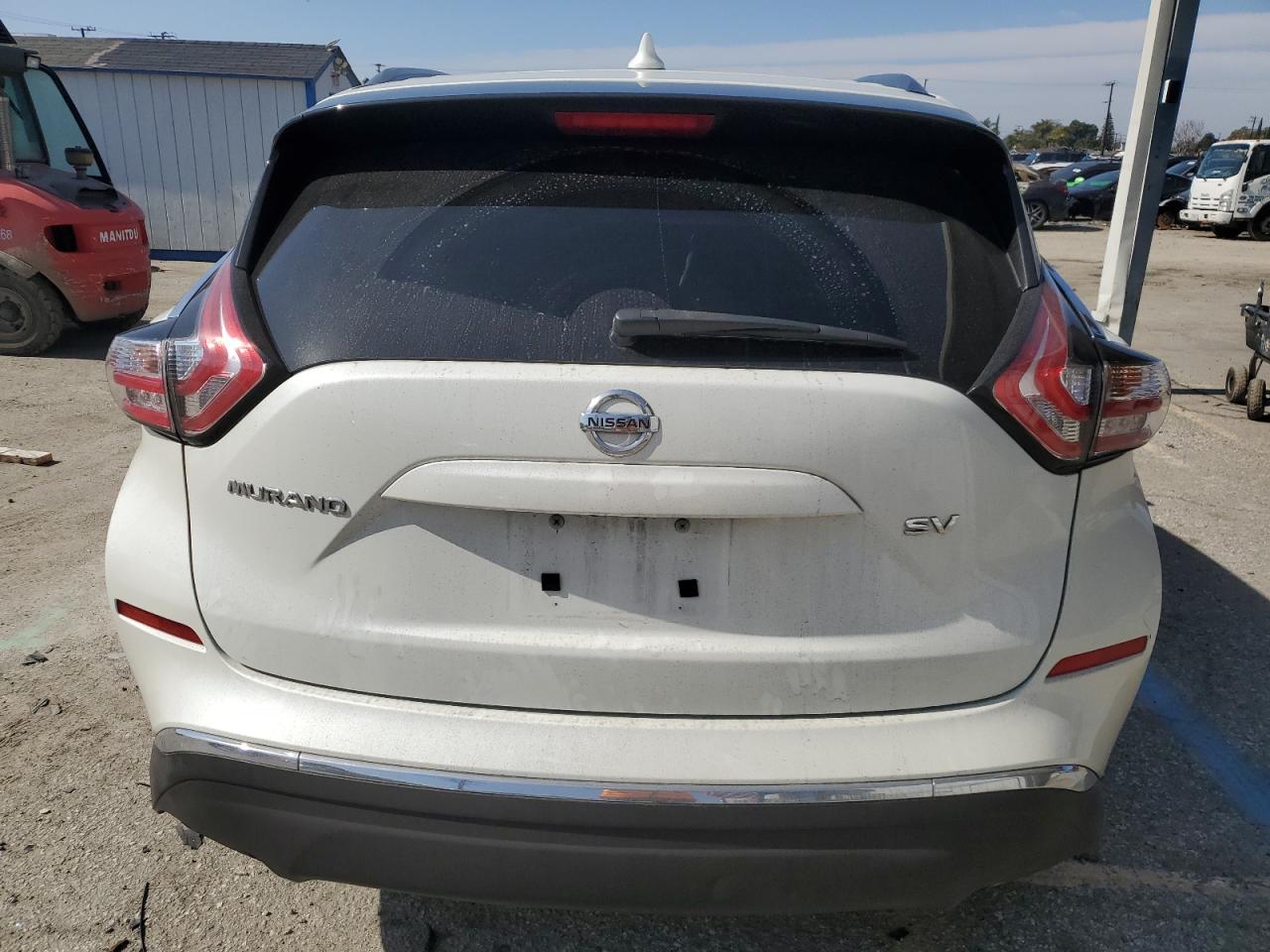 2017 Nissan Murano VIN 5N1AZ2MG3HN182588 Copart auction photo, front end damage thumbnail 6