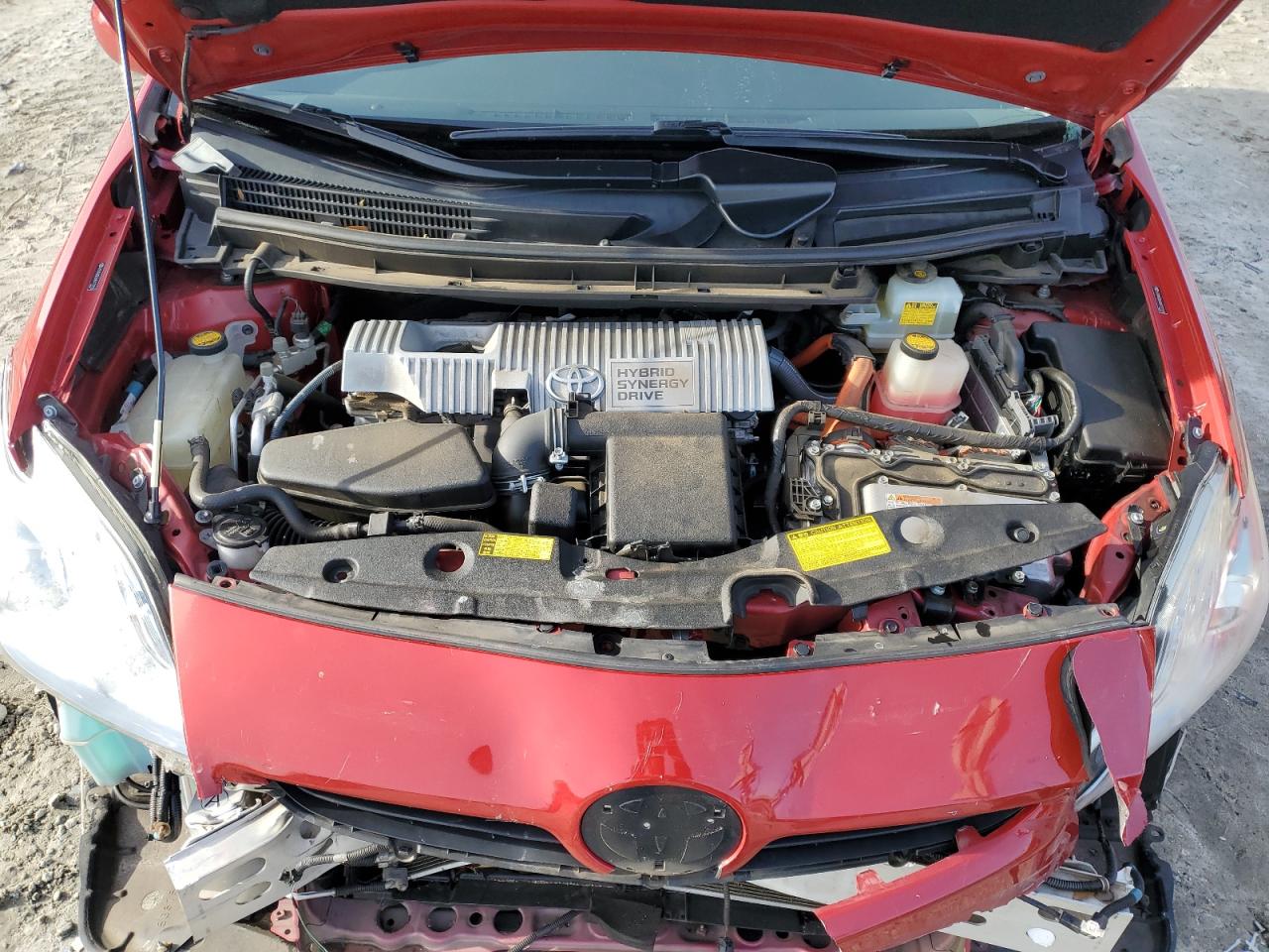 2010 Toyota Prius VIN JTDKN3DU6A5177715 Copart auction photo, front end damage thumbnail 14
