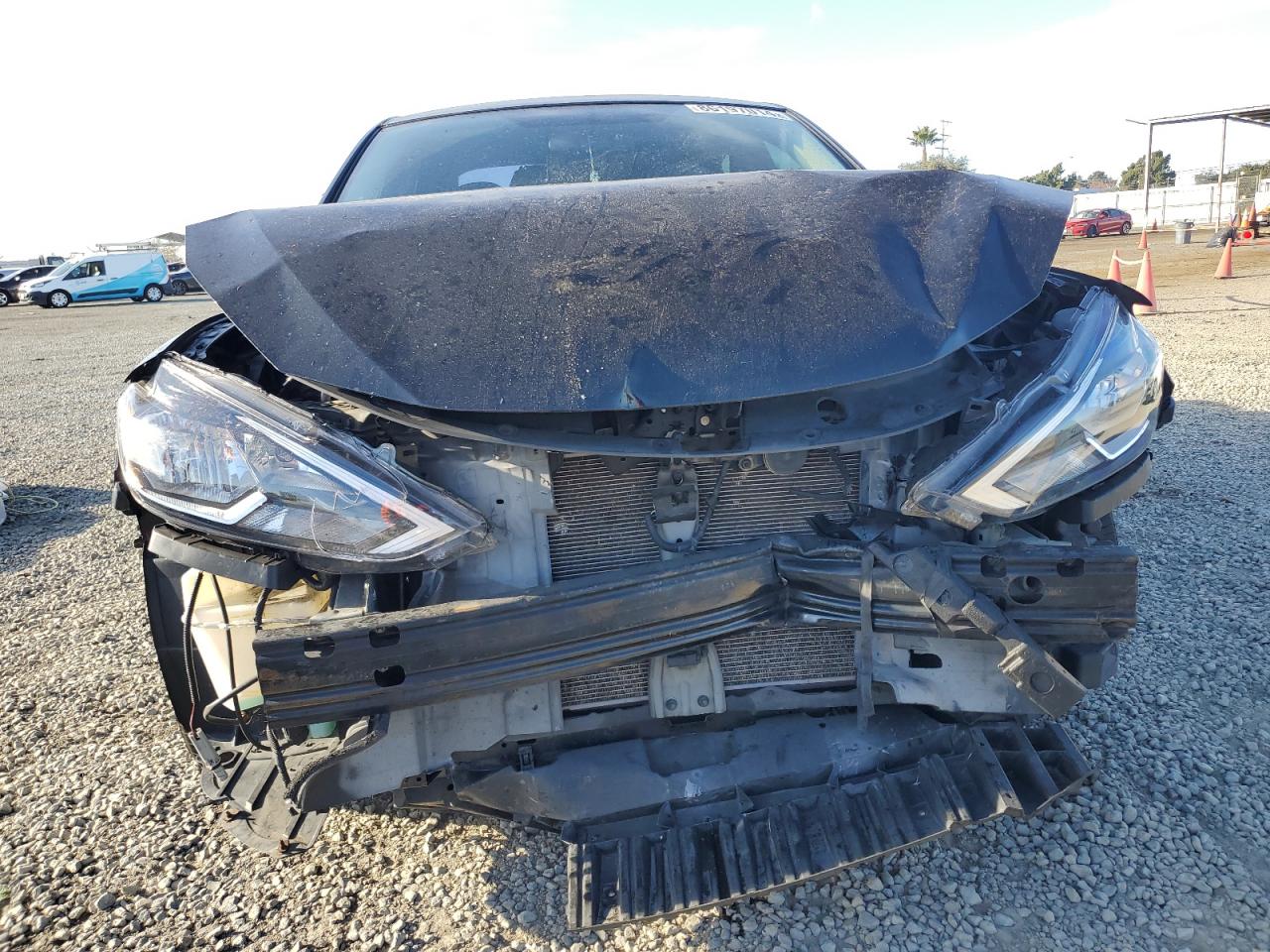 2016 Nissan Sentra VIN 3N1AB7APXGY309397 Copart auction photo, all over damage thumbnail 5