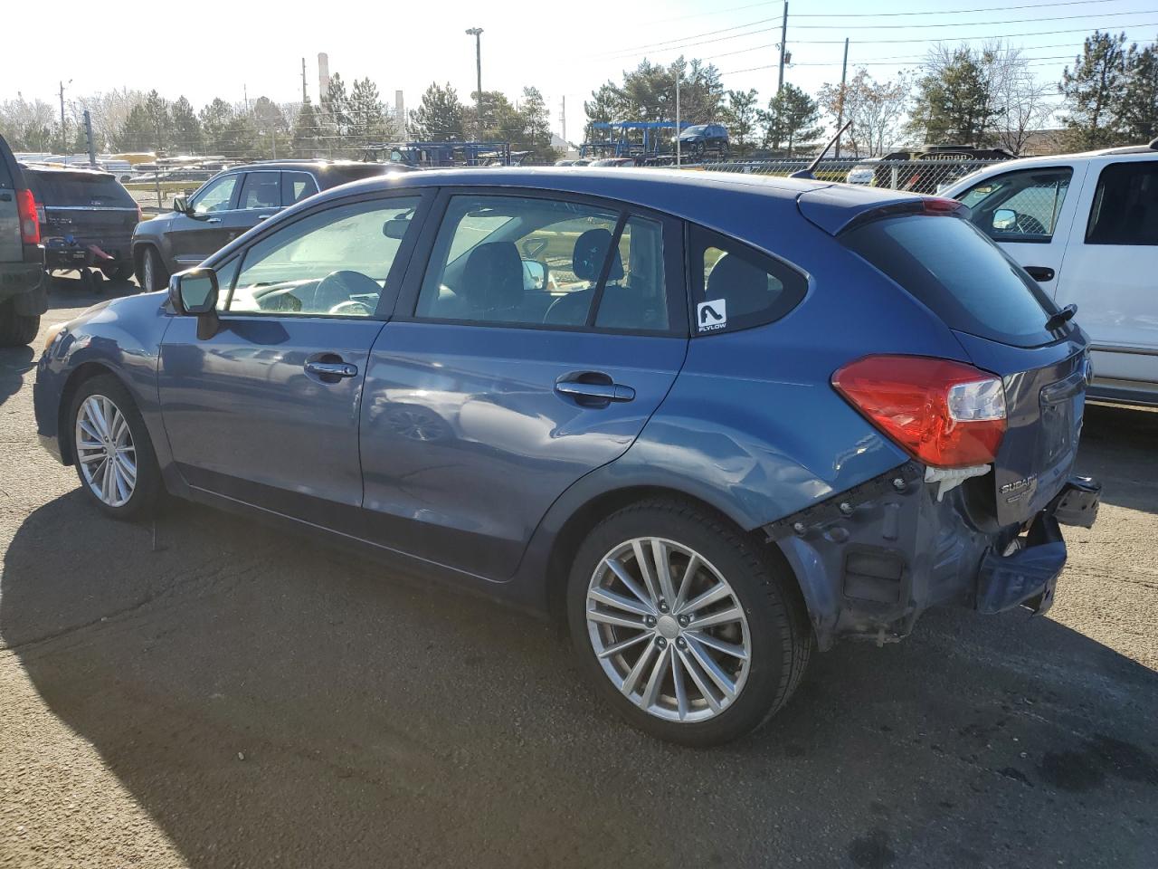 2013 Subaru Impreza VIN JF1GPAD66DH210159 Copart auction photo, all over / hail damage thumbnail 2